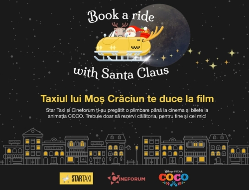 Taxiul lui Moș Crăciun te duce la film